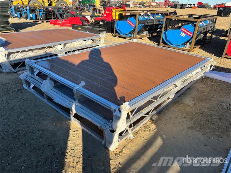 Quantity of (2)  BYT BDF6 6 ft x 8 ft Aluminum Boa Ostale poljoprivredne mašine