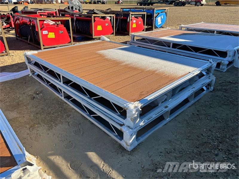  Quantity of (2)  BYT BDF6 6 ft x 8 ft Aluminum Boa Ostale poljoprivredne mašine