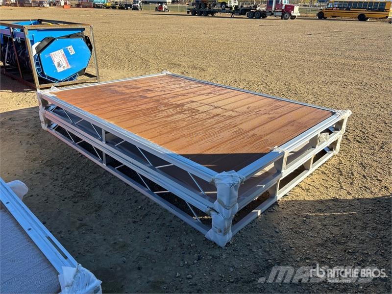  Quantity of (2)  BYT BDF6 6 ft x 8 ft Aluminum Boa Ostale poljoprivredne mašine