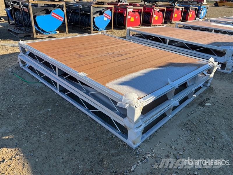  Quantity of (2)  BYT BDF6 6 ft x 8 ft Aluminum Boa Ostale poljoprivredne mašine