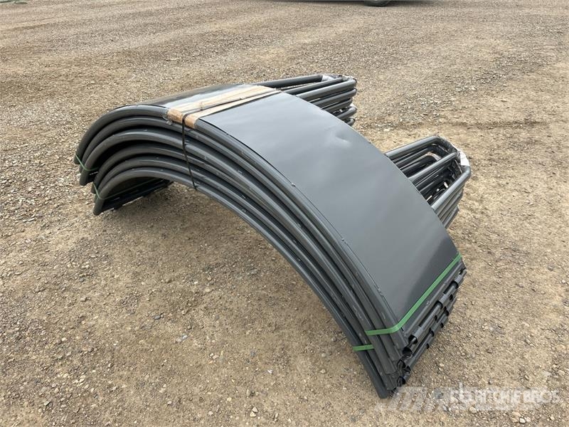 Quantity of (2) BYT STBF45 Sheeted Tombstone Bale Karjan ruokintalaitteet