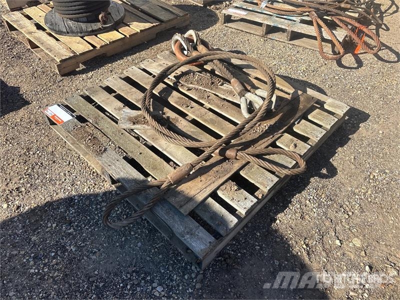  Quantity of (2) Cable Sling Rigging Kranar, delar och tillbehör