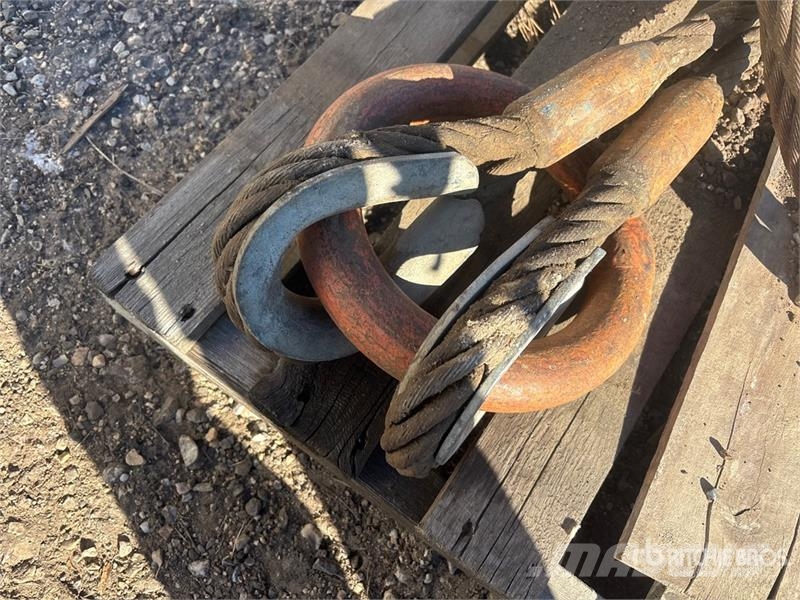  Quantity of (2) Cable Sling Rigging Kranar, delar och tillbehör