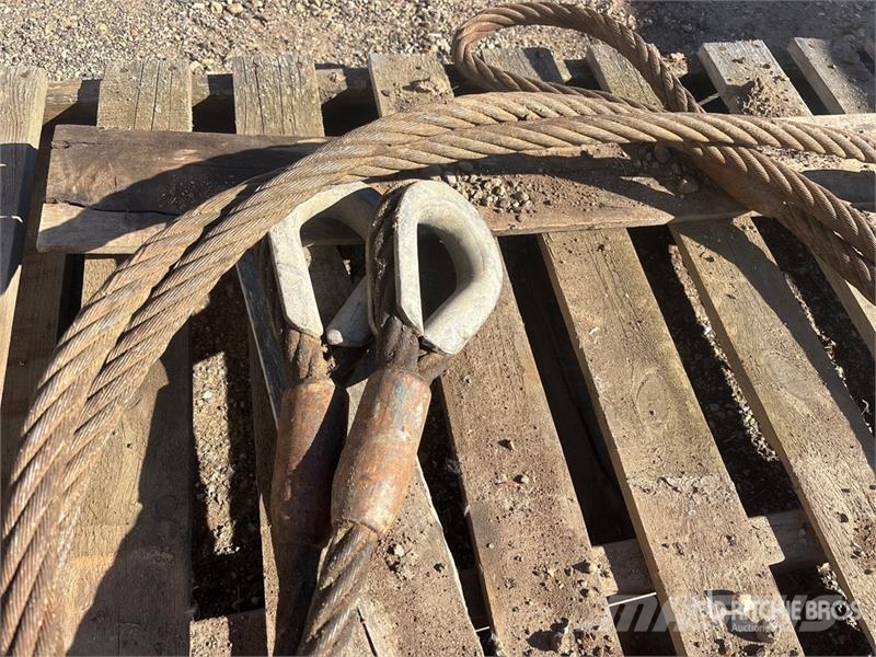 Quantity of (2) Cable Sling Rigging Kranar, delar och tillbehör