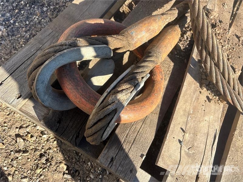  Quantity of (2) Cable Sling Rigging Kranar, delar och tillbehör