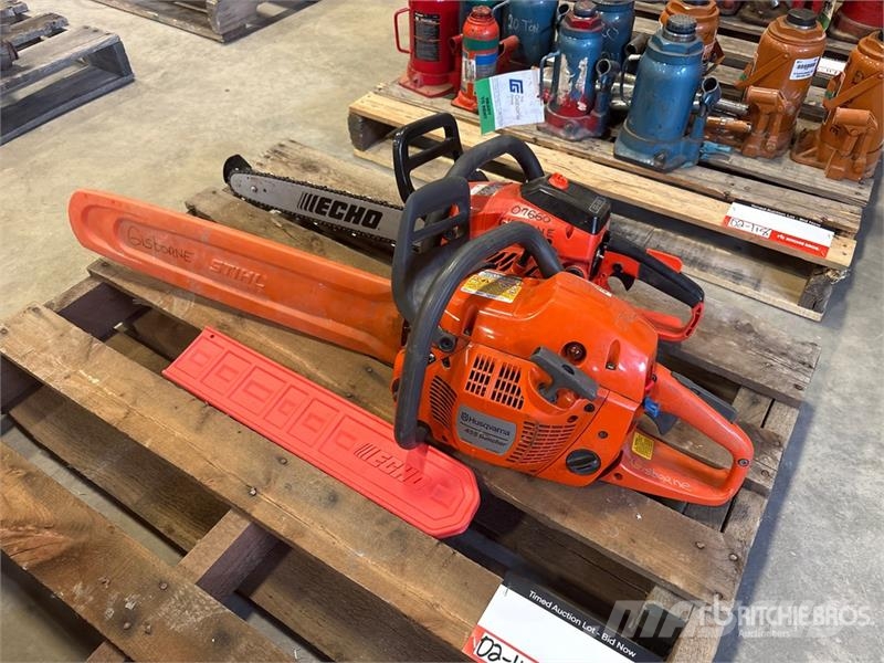  Quantity of (2) Chain Saw سلسلة المناشير ومناشير إزالة