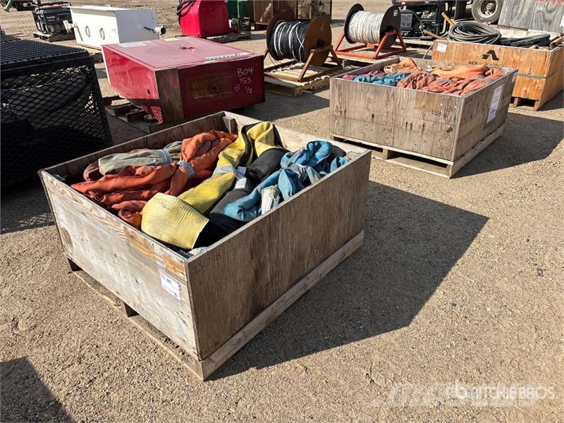 Quantity of (2) Crates of Sling Crane parts and equipment