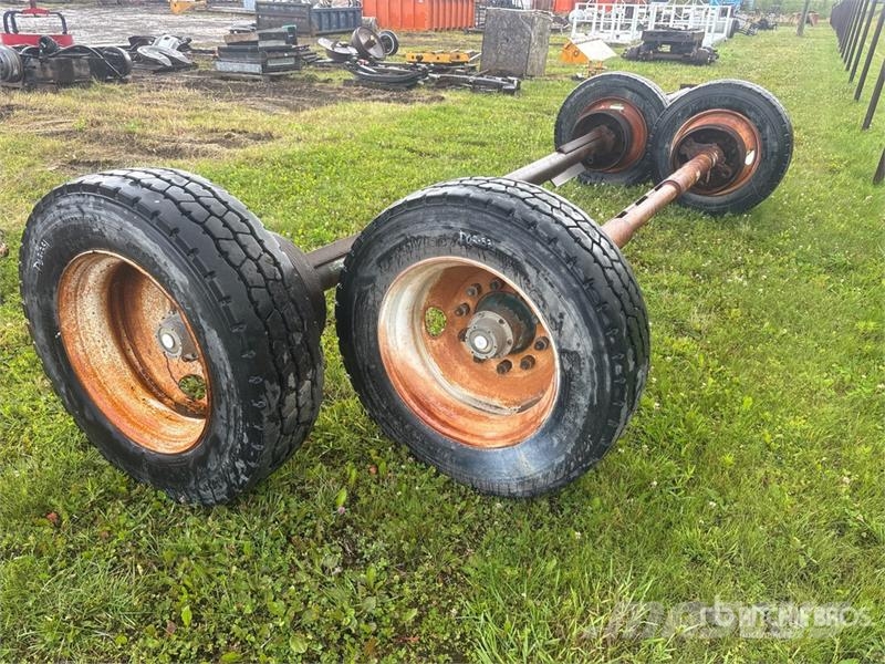  Quantity of (2) Custom Built Axle Asis