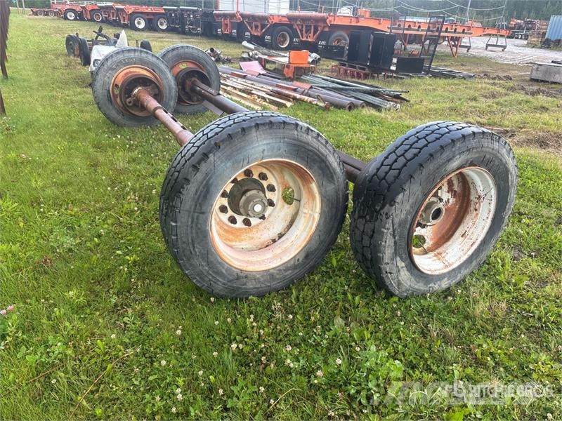  Quantity of (2) Custom Built Axle Asis