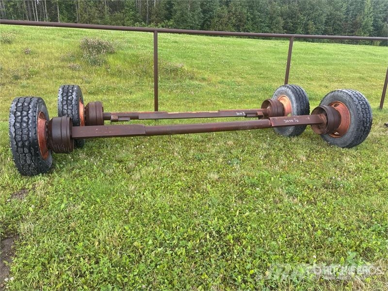  Quantity of (2) Custom Built Axle Asis