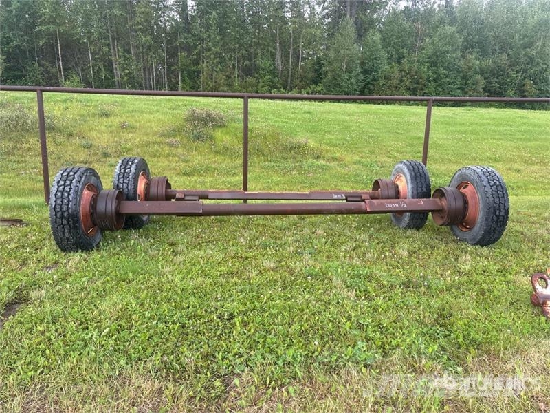  Quantity of (2) Custom Built Axle Asis