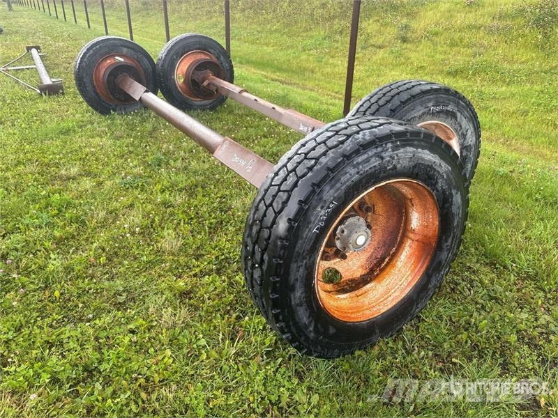  Quantity of (2) Custom Built Axle Asis