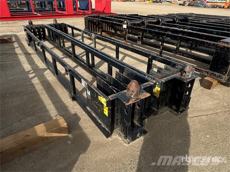 Quantity of (2) Ditch Witch AT100 Empty Pipe Baske Putkistonkäsittelylaitteet