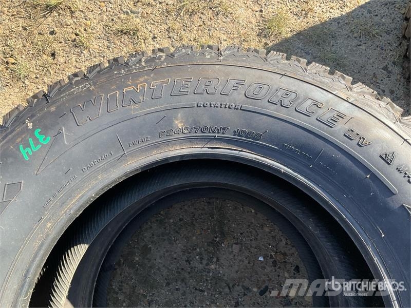 Quantity of (2) Firestone 245/70R17 Winter Tires Шины и колёса