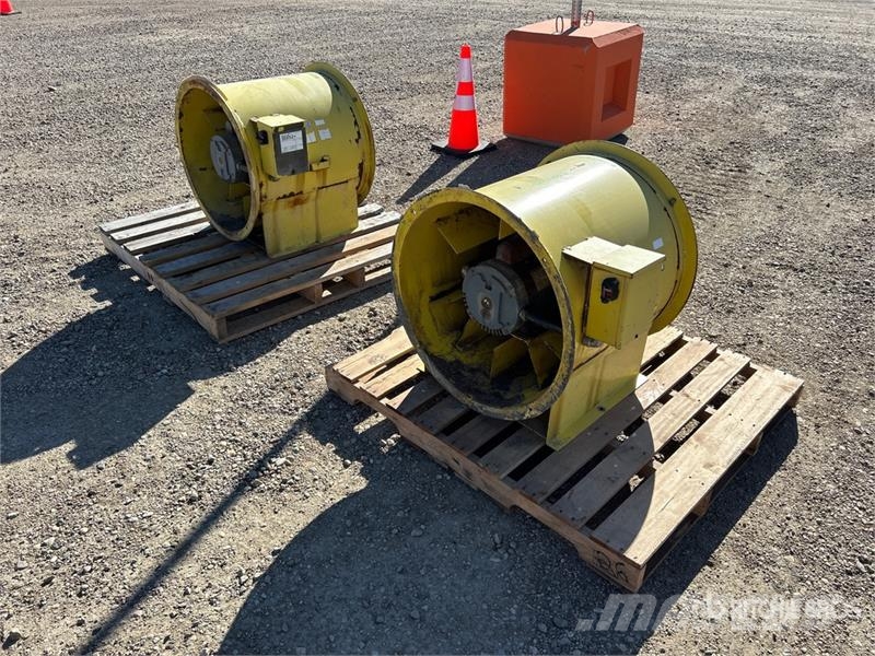 Quantity of (2) Gold'n Air 7 hp Aeration Fan Žitni sušilci