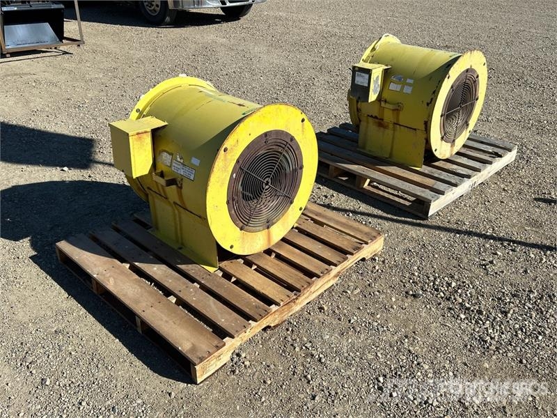 Quantity of (2) Gold'n Air 7 hp Aeration Fan Žitni sušilci