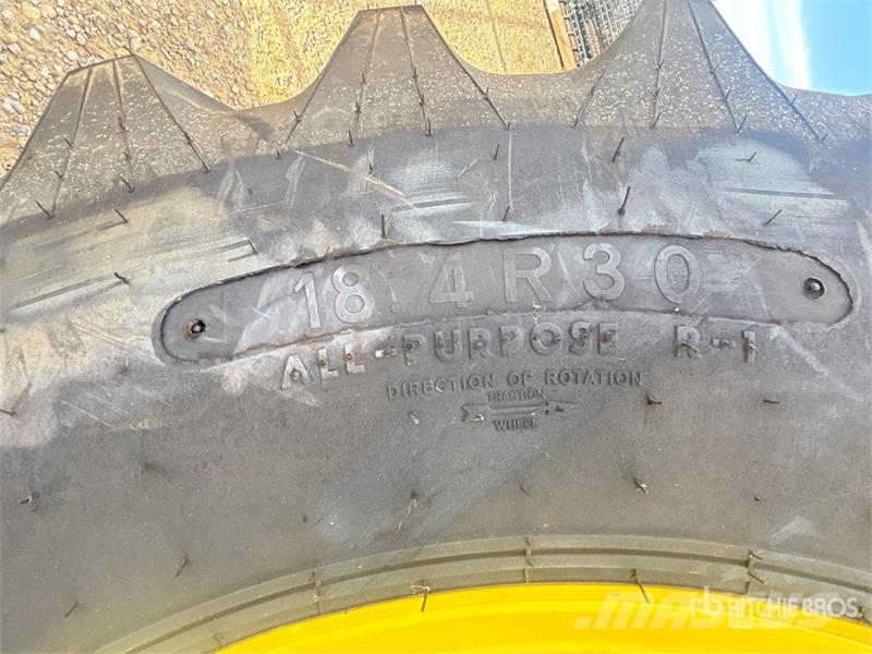  Quantity of (2) Good Year 18.4R30 Tires Gume, točkovi i felne