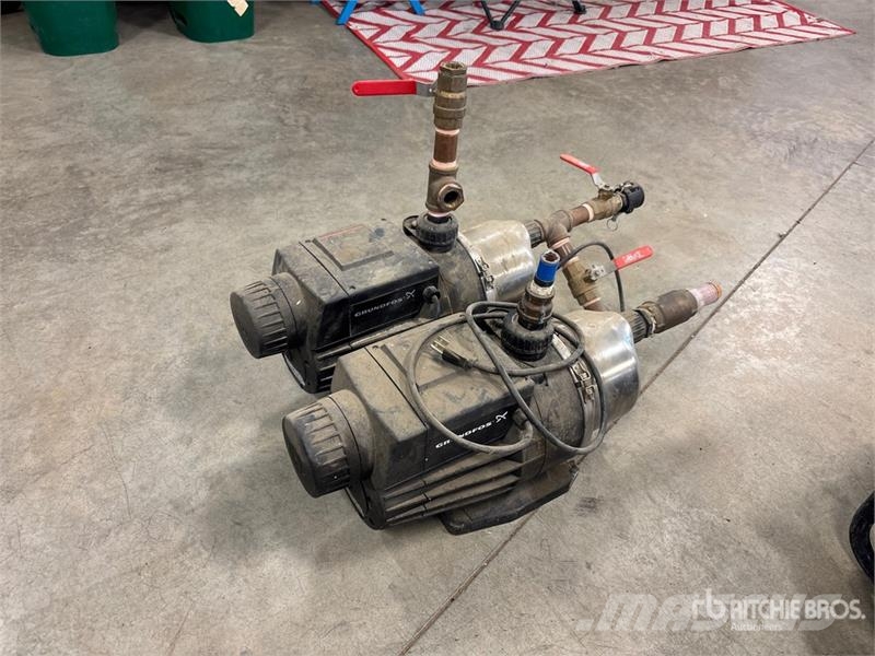  Quantity of (2) Grundfos Electric Water Pump Wasserpumpen