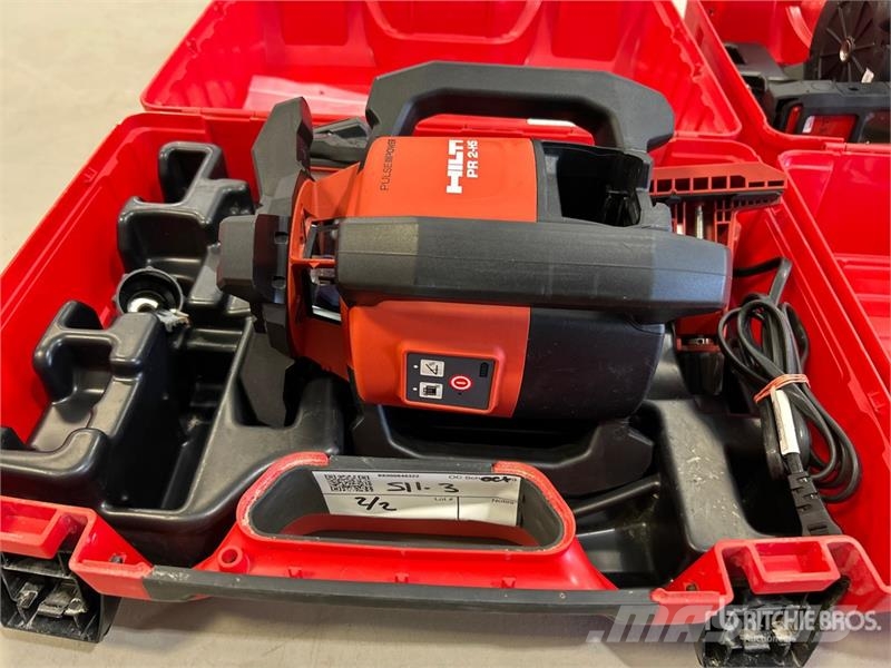  Quantity of (2) Hilti PR 2-HS Laser Level Instrumenter, måle- og automatiseringsudstyr