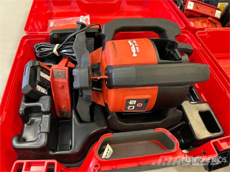  Quantity of (2) Hilti PR 2-HS Laser Level Instrumenter, måle- og automatiseringsudstyr