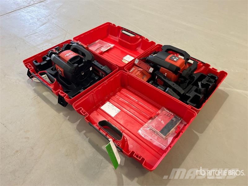  Quantity of (2) Hilti PR 2-HS Laser Level Instrumenter, måle- og automatiseringsudstyr