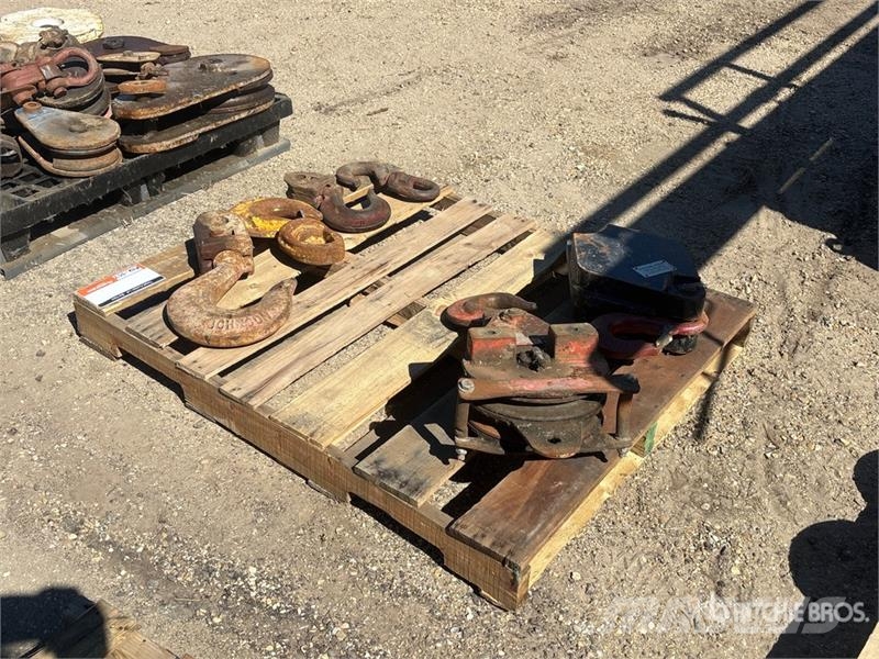  Quantity of (2) Hook Block Crane spares & accessories