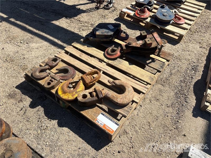  Quantity of (2) Hook Block Crane spares & accessories