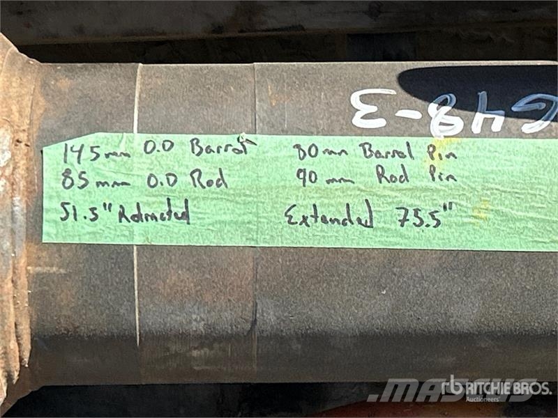  Quantity of (2) Hydraulic Cylinder - Fits John Dee Ostale kargo komponente