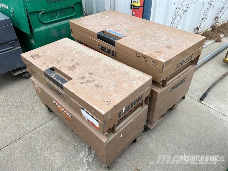  Quantity of (2) Knaack Miscellaneous Job Site Box Drugi deli