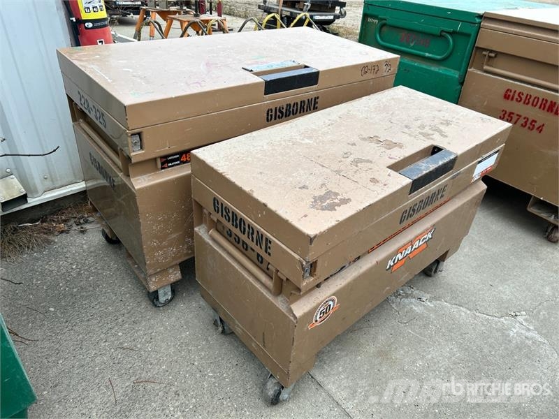  Quantity of (2) Knaack Miscellaneous Job Site Box Drugi deli