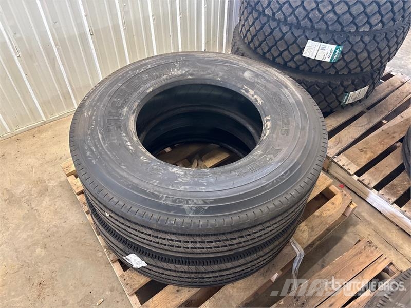 Quantity of (2) Michelin XZE 12R22.5 Tires (Unused Tyres, wheels and rims