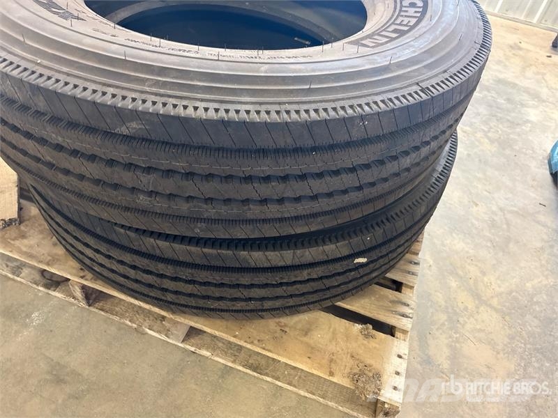 Quantity of (2) Michelin XZE2 11R24.5 Tires (Unuse Tyres, wheels and rims