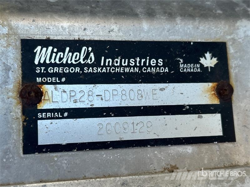  Quantity of (2) Michels Hopper Auger Foredlings- og lagerhåndteringsutstyr - Annet