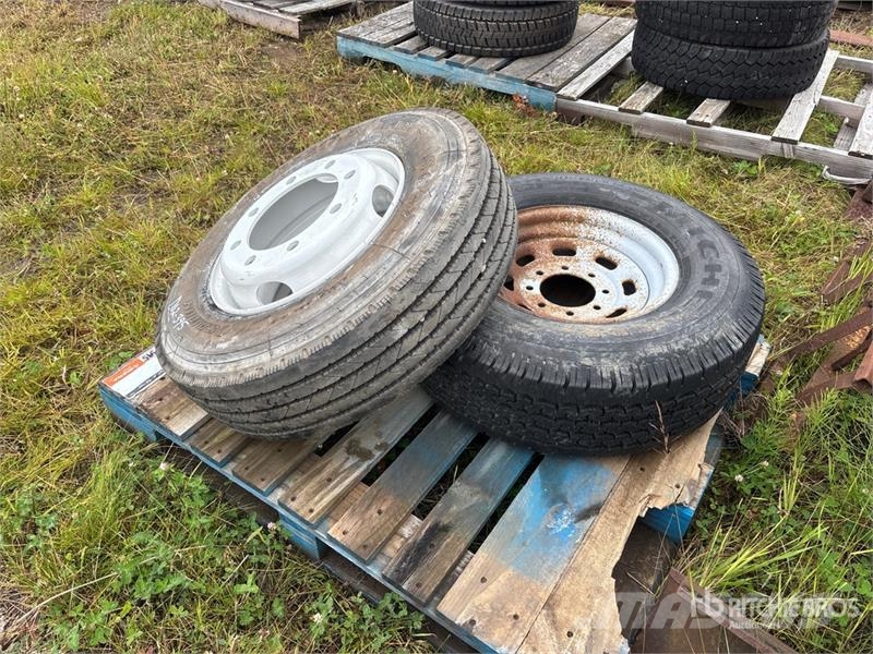 Quantity of (2) Mixed Tires Tyres, wheels and rims