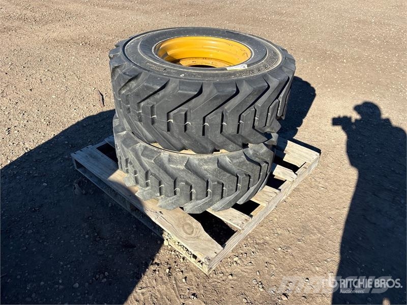 Quantity of (2) Outrigger 14x17.5 Foam Filled Tire Roti