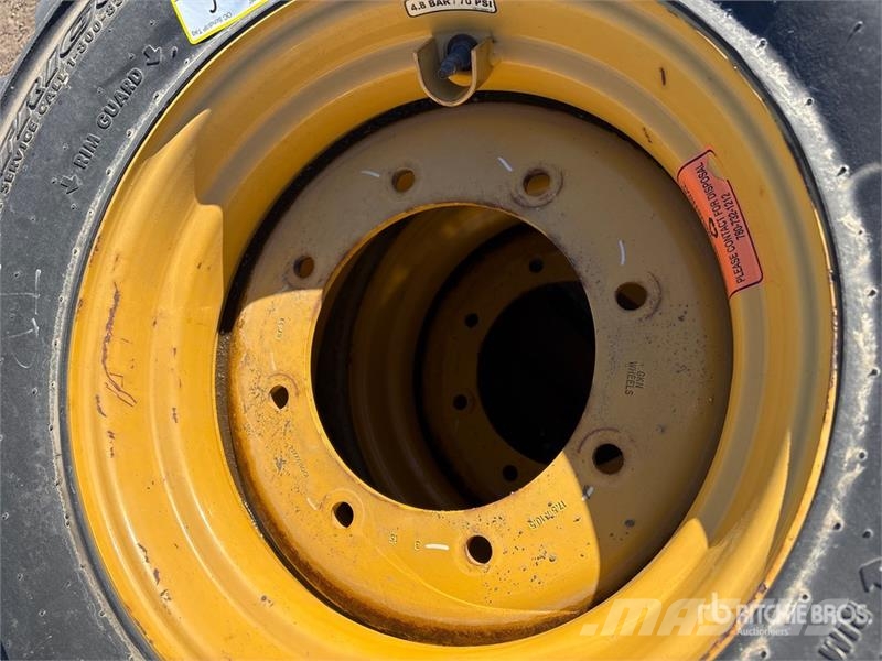 Quantity of (2) Outrigger 14x17.5 Foam Filled Tire Roti