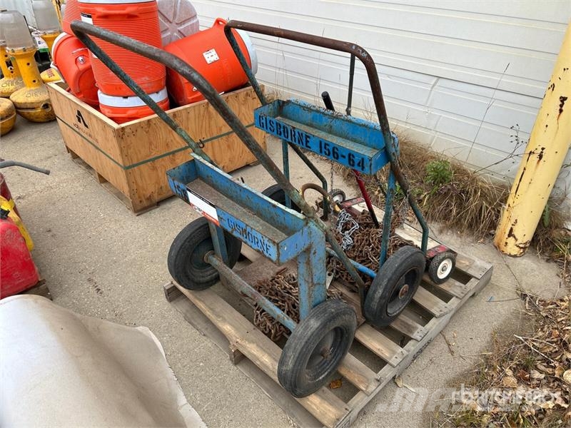  Quantity of (2) Oxyacetylene Torch Carts Muut maatalouskoneet