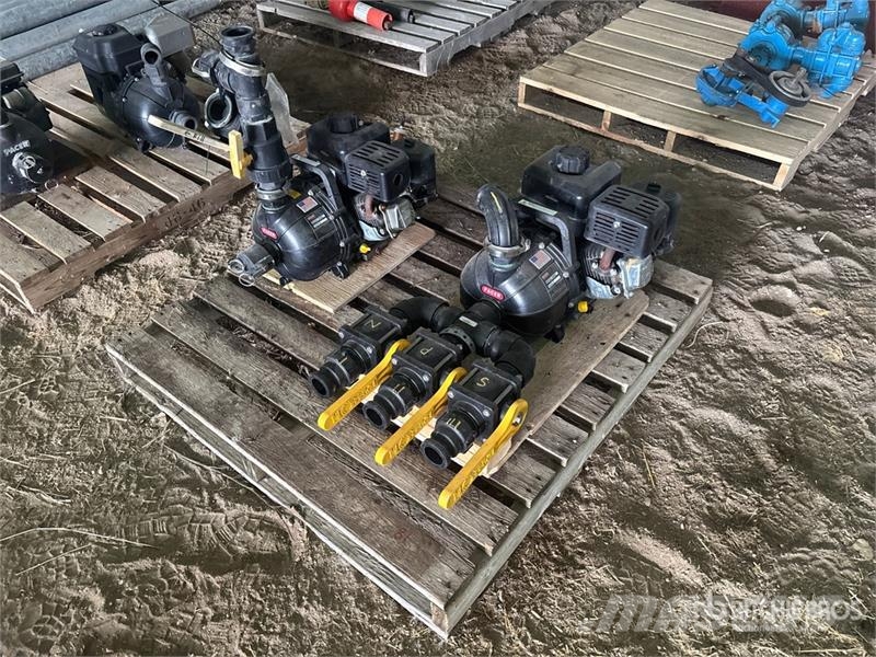 Quantity of (2) PACER 2 in Chemical Pump ポンプとミキサー