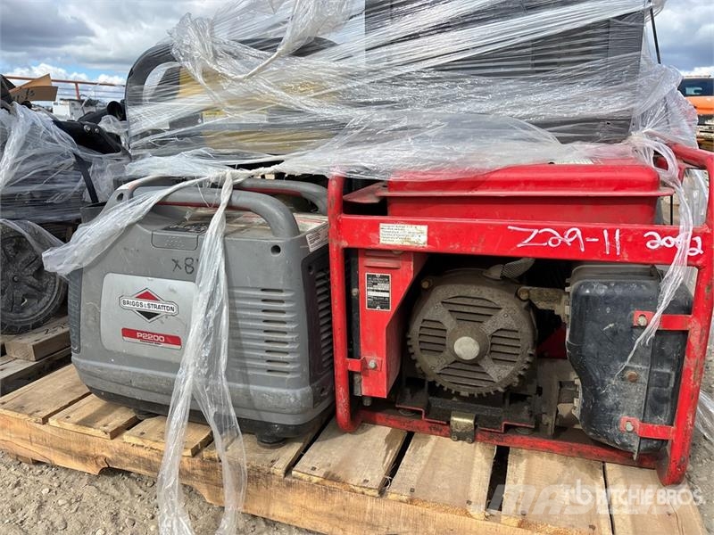 Quantity of (2) Pallets of Portable Generators, Co Andere Zubehörteile