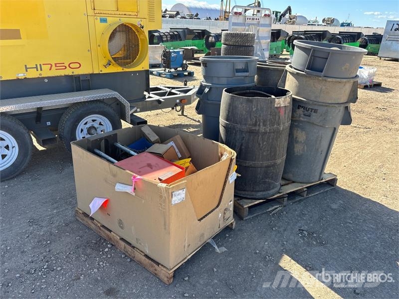  Quantity of (2) Pallets of Shop Supplies Kiti naudoti statybos komponentai