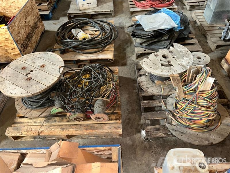 Quantity of (2) Pallets of Electrical Wire & Steel Drugi deli
