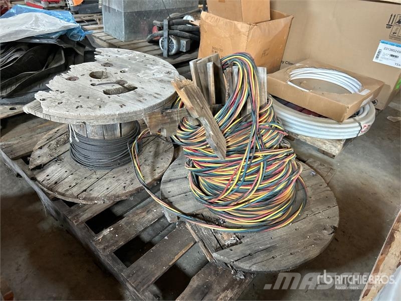 Quantity of (2) Pallets of Electrical Wire & Steel Drugi deli