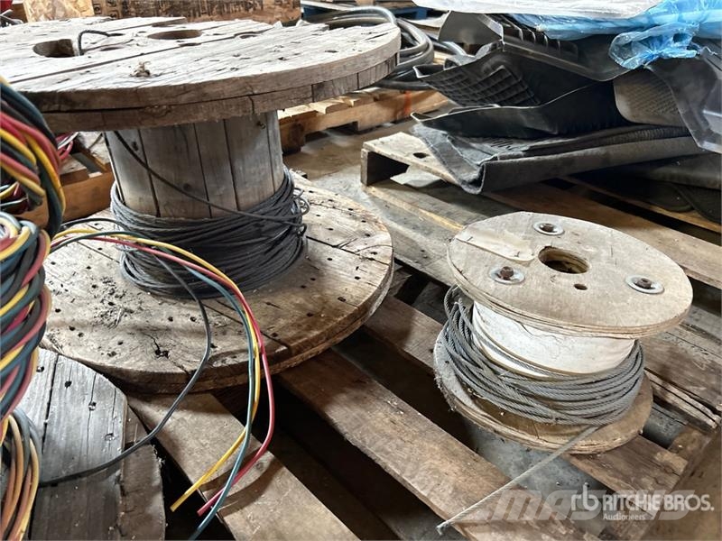 Quantity of (2) Pallets of Electrical Wire & Steel Drugi deli