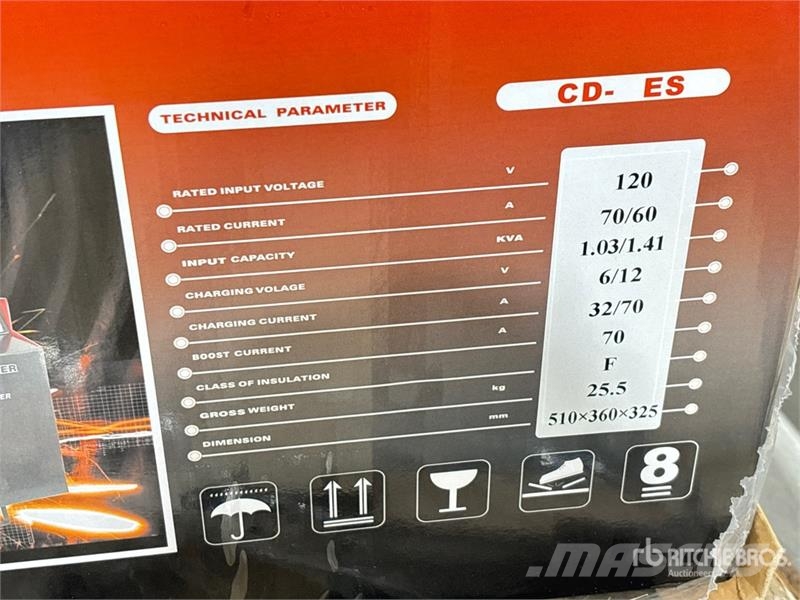 Quantity of (2) Powertek CD-265ES 120 V Battery C Lādētāji