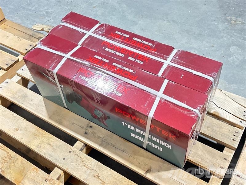 Quantity of (2)  Powertek PT8810 1 in Air impact w مكونات أخرى