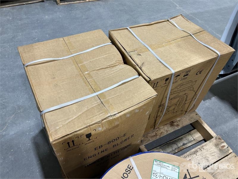 Quantity of (2) Powertek EB-800-E Leaf Blower (Un Afvalverwijderingsapparatuur