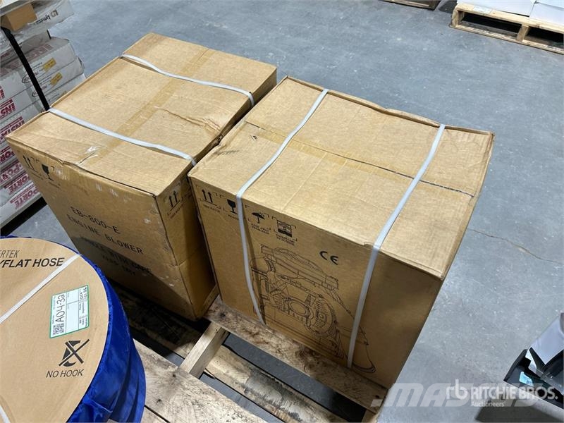 Quantity of (2) Powertek EB-800-E Leaf Blower (Un Afvalverwijderingsapparatuur
