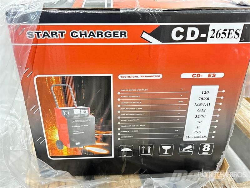 Quantity of (2) Powertek CD-265ES 120 V Battery C Lādētāji