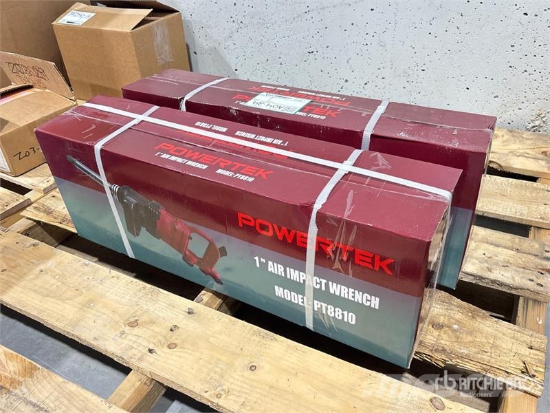 Quantity of (2) Powertek PT8810 1 in Air Impact W Drugi deli