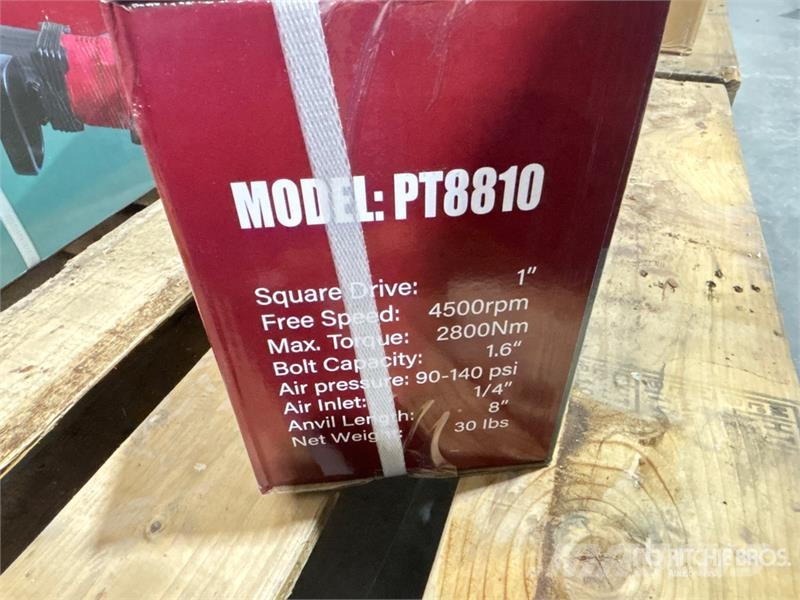 Quantity of (2) Powertek PT8810 1 in Air Impact W Drugi deli